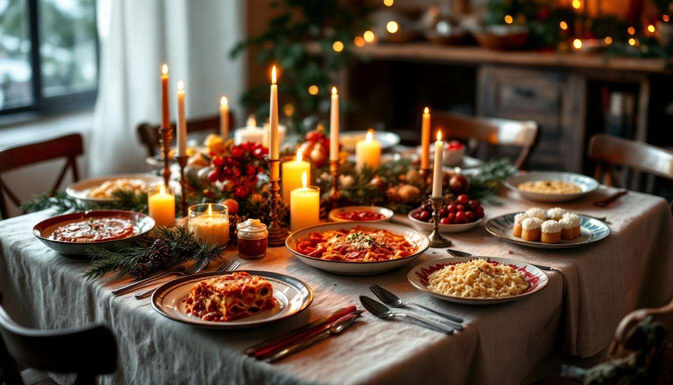Stupisci i tuoi ospiti quest'anno : 12 ricette economiche per un memorabile Natale con 10-20 persone