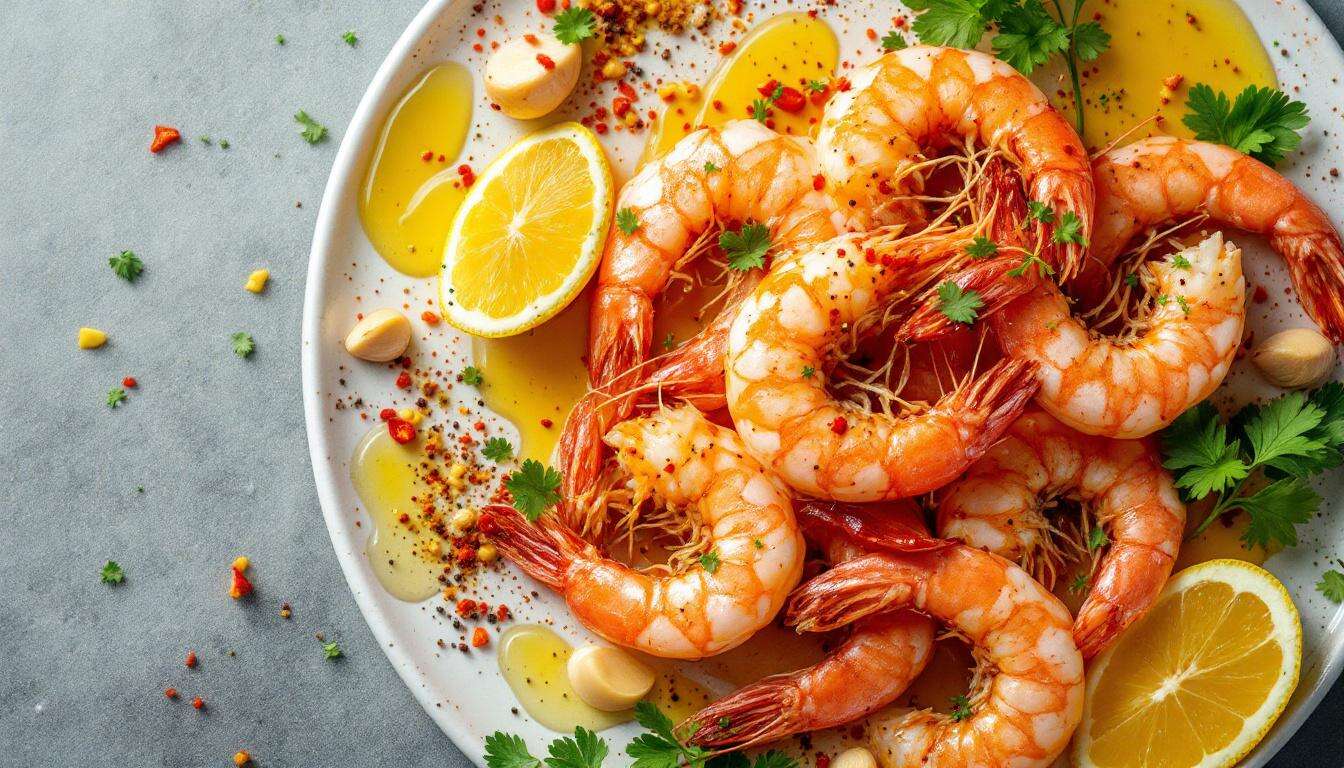 Esplosione di sapori all’aperitivo: gamberi super profumati in pochi minuti