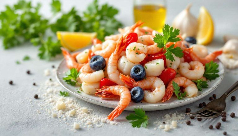 Insalata di mare ricetta facile e gustosa calamari seppie gamberi antipasto